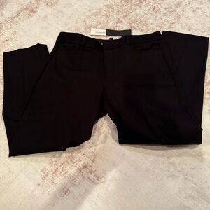 NWT Banana Republic Women's Sloan Black Ankle Pants size 10